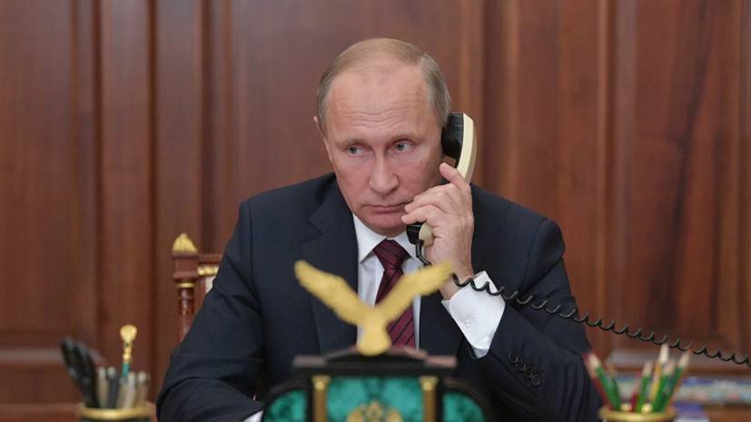 Владимир Путин - Николас Мадуро - Путин провёл телефонные переговоры с Мадуро - russian.rt.com - Россия - Венесуэла