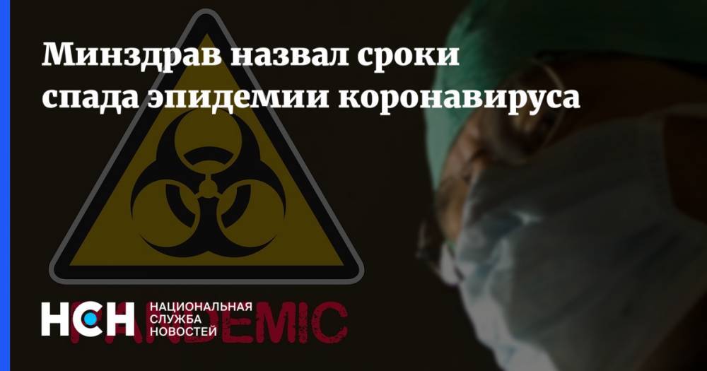 Михаил Мурашко - Минздрав назвал сроки спада эпидемии коронавируса - nsn.fm - Россия - Минздрав