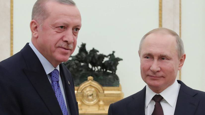 Владимир Путин - Тайип Эрдоган - Путин провёл телефонный разговор с Эрдоганом - russian.rt.com - Россия - Турция - Сирия
