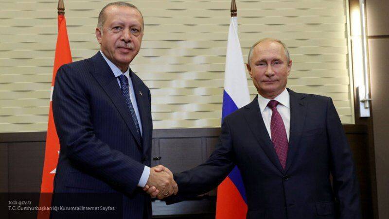 Владимир Путин - Тайип Эрдоган - Путин провел телефонные переговоры с Эрдоганом - nation-news.ru - Россия - Турция - Сирия