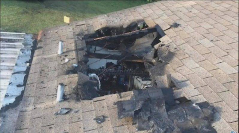 Семья осталась без крыши над головой из-за взорвавшегося ночью гриля - usa.one - Сша - штат Флорида