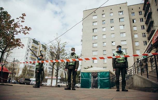 Силовики оцепили "коронавирусный" дом под Киевом - korrespondent.net - Киев - Вишневое