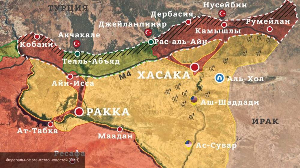 Курды SDF сообщили о мобилизации турецких войск на севере Ракки в Сирии - inforeactor.ru - Турция - Сирия