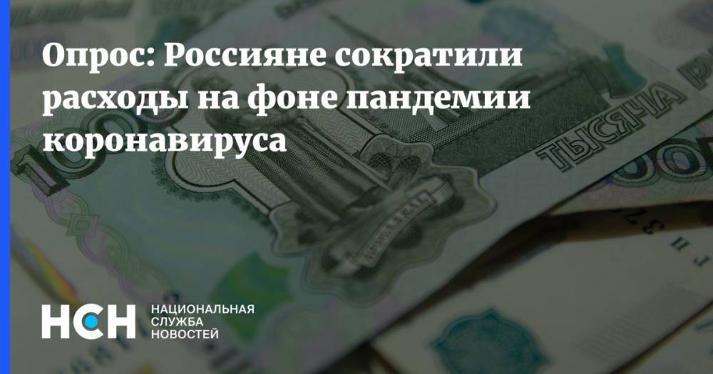 Опрос: Россияне сократили расходы на фоне пандемии коронавируса - nsn.fm - Россия
