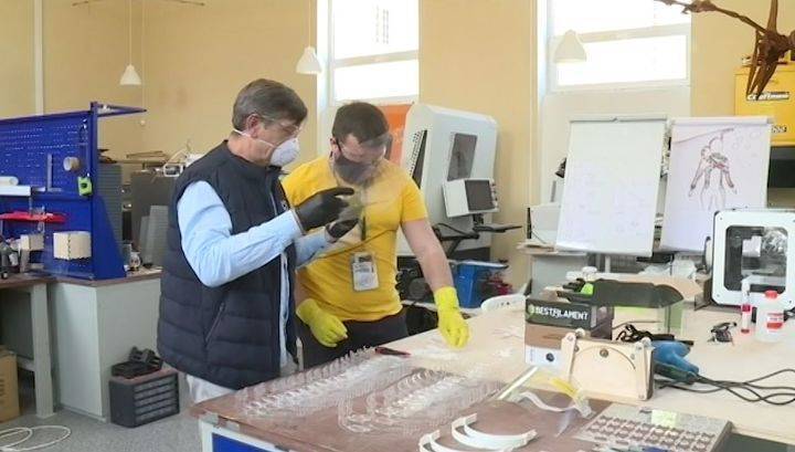 В технопарке "Кванториум" печатают средства защиты для врачей на 3D-принтере - vesti.ru - Севастополь