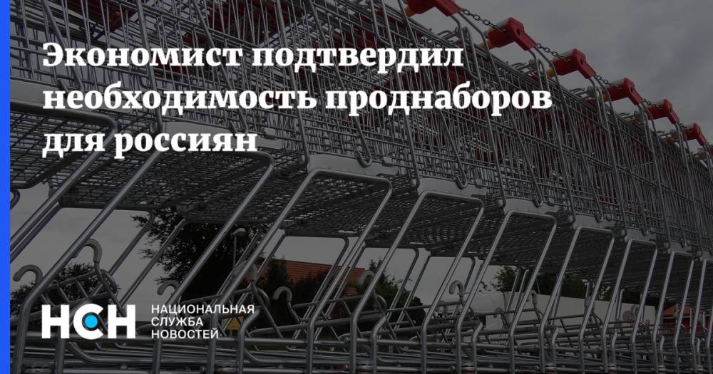 Алексей Кудрин - Экономист подтвердил необходимость проднаборов для россиян - nsn.fm - Россия