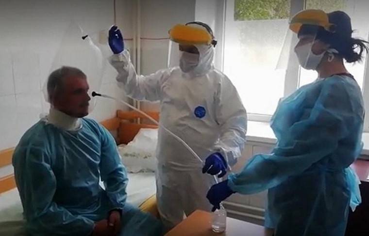 Тернопольские врачи показали применение пакета вместо ИВЛ - news.ru - Украина