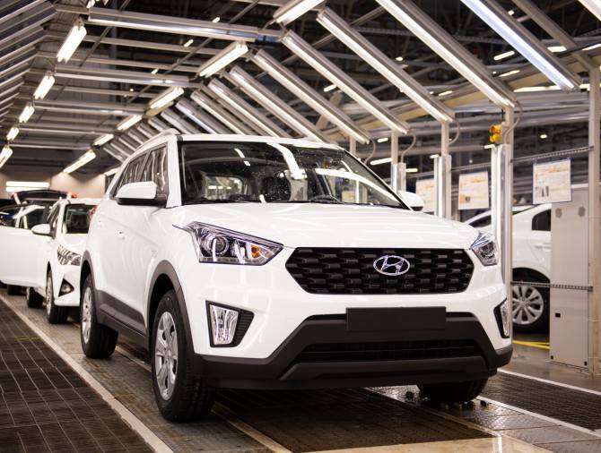 Петербургский завод Hyundai сохраняет односменный режим работы - autostat.ru - Санкт-Петербург - Снг