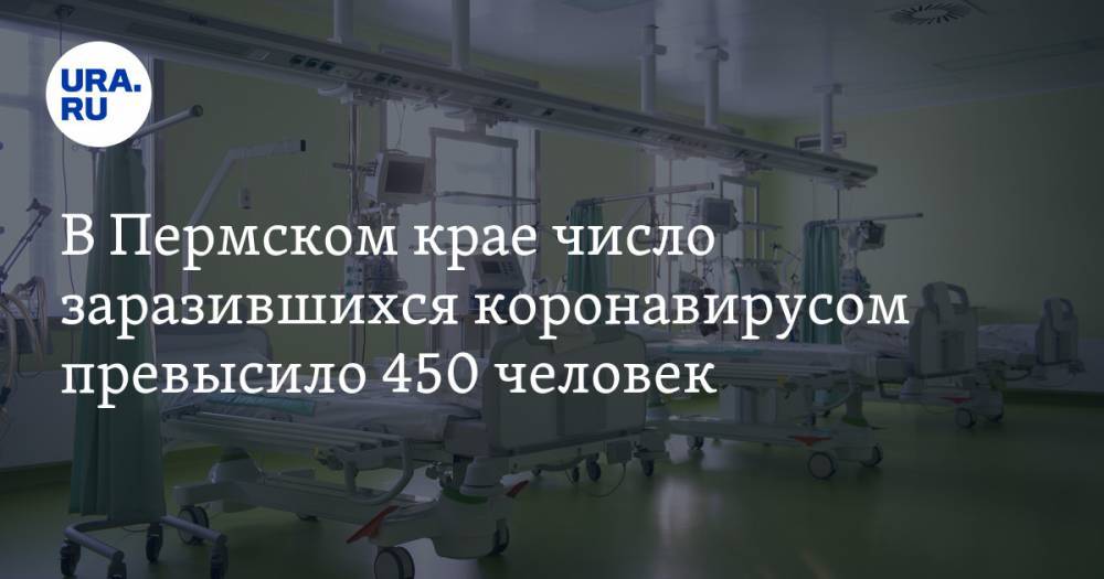В Пермском крае число заразившихся коронавирусом превысило 450 человек - ura.news - Пермский край