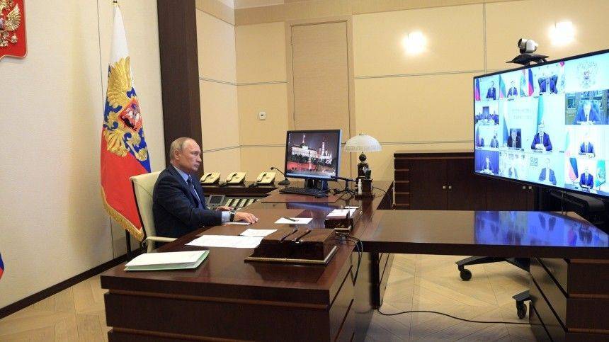 Владимир Путин - Дмитрий Песков - В Кремле анонсировали совещание Путина с губернаторами по ситуации с COVID-19 - 5-tv.ru - Россия