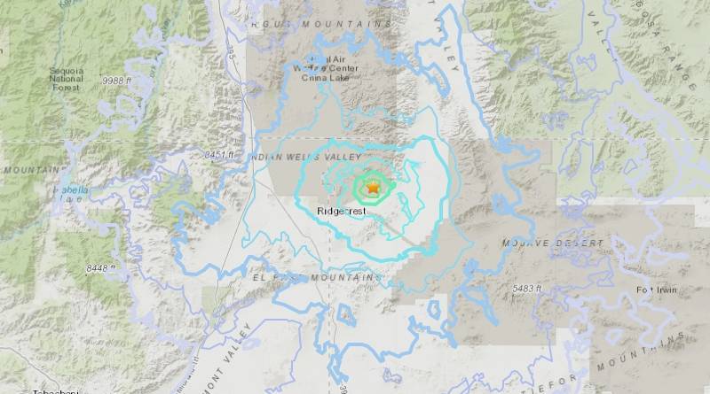 В Калифорнии – землетрясение силой 4 балла: есть угроза оползней - usa.one - Сша - штат Калифорния