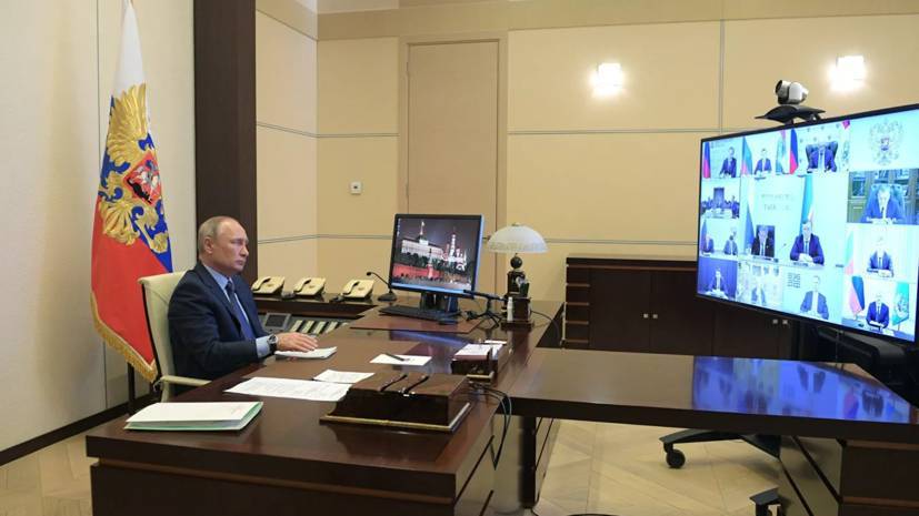 Владимир Путин - Путин объявил о продлении нерабочих дней - russian.rt.com - Россия