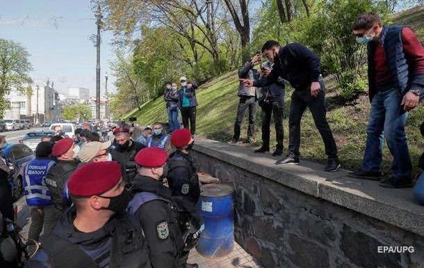Полиция усилила меры безопасности в центре Киева - korrespondent.net - Украина - Киев
