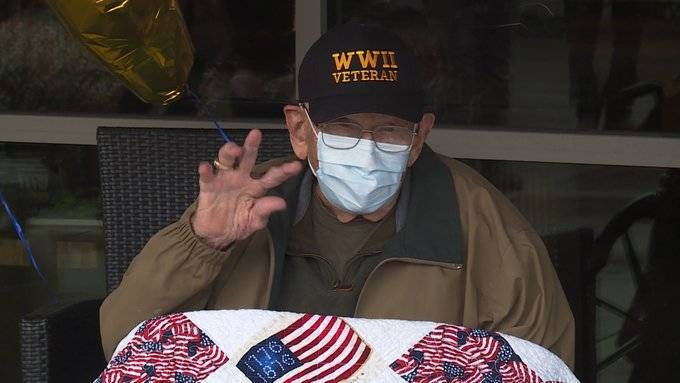 104-летний ветеран Второй мировой стал старшим пациентом, поборовшим коронавирус - usa.one - Сша - штат Орегон