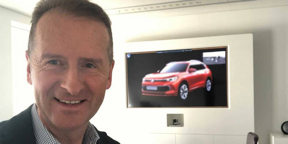 Герберт Дисс - Глава Volkswagen «случайно» показал новый кроссовер - autonews.ru