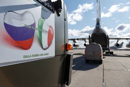 Россия ответила на обвинения в неискренности гумпомощи США и Италии - lenta.ru - Россия - Москва - Сша - Англия - Италия