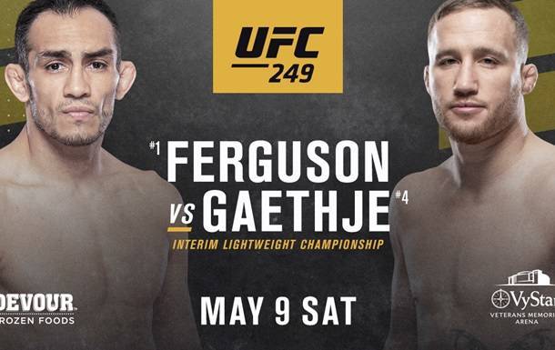 Тони Фергюсон - Джастин Гэтжи - UFC 249: появился промо-ролик турнира - korrespondent.net - Украина - штат Флорида