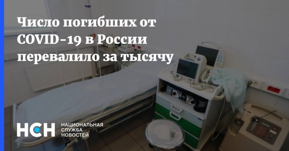 Число погибших от COVID-19 в России перевалило за тысячу - nsn.fm - Россия