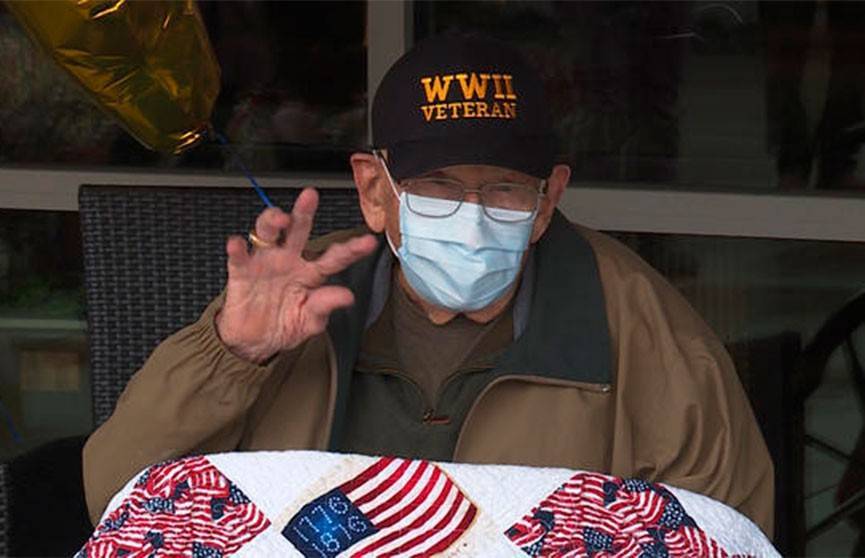 104-летний ветеран Второй мировой вылечился от коронавируса в свой день рождения - ont.by - Сша - штат Орегон