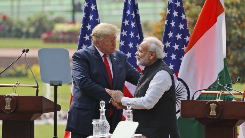 Дональд Трамп - Нарендрой Моди - Трамп и Моди обсудили сотрудничество США и Индии в борьбе с коронавирусом - golos-ameriki.ru - Сша - Индия