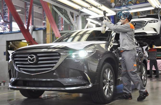 Завод Mazda Sollers возобновил производство автомобилей - autostat.ru - Приморье край - Владивосток