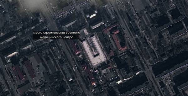 Роскосмос показал, как с орбиты выглядят стройки военных госпиталей для коронавирусных больных - nakanune.ru