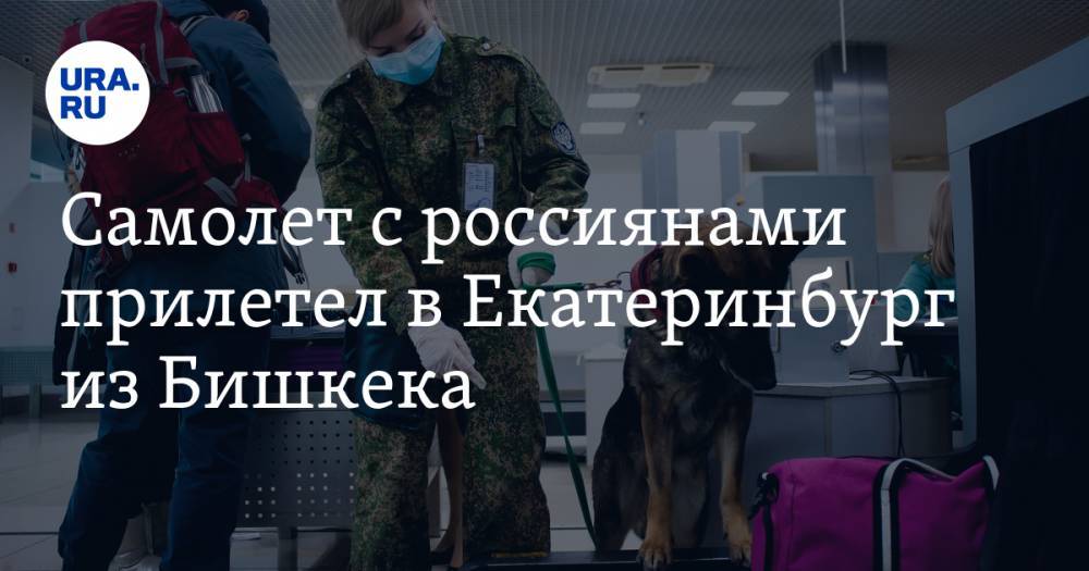 Самолет с россиянами прилетел в Екатеринбург из Бишкека - ura.news - Киргизия - Екатеринбург - Бишкек