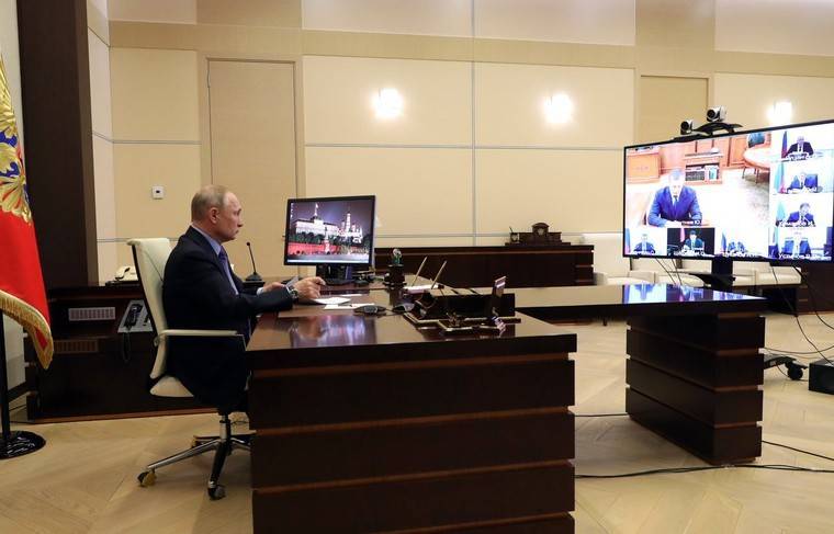 Владимир Путин - Дмитрий Песков - Путин проведёт телеконференцию по ситуации с коронавирусом - news.ru - Россия - Эфиопия