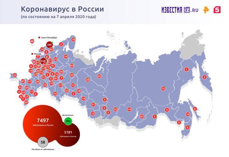 Новости о коронавирусе на 7 апреля – обновлённые данные - pravda-tv.ru - Россия - Сша - Италия - Германия - Испания - Петербург