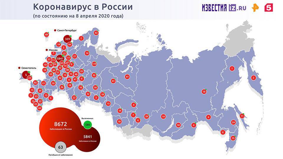 Владимир Путин - Путин: На допвыплаты медикам из-за коронавируса выделят 10 млрд рублей - ren.tv - Россия