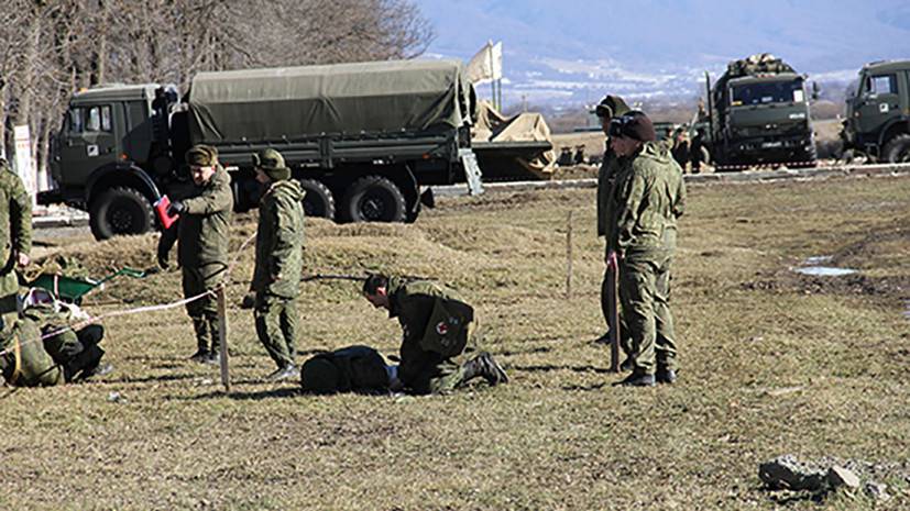 Российские военные в ходе учений развернули полевой госпиталь в Абхазии - russian.rt.com - Апсны