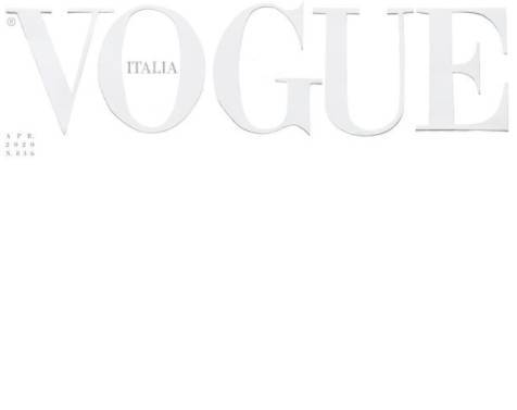 Итальянский Vogue впервые выйдет с пустой обложкой белого цвета - vm.ru - Италия