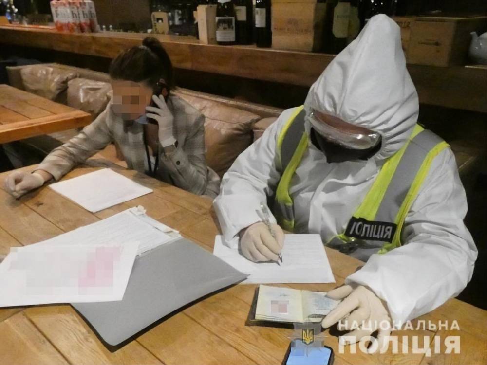 Правоохранители составили протокол на руководство киевского ресторана, работавшего в карантин - gordonua.com - Киев - район Голосеевский