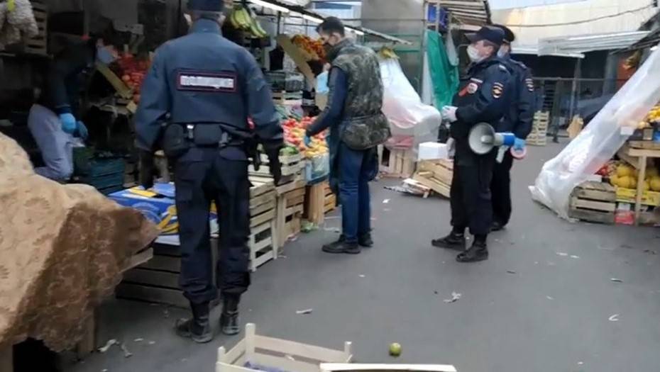 Виновника столпотворения на Сенном рынке задержали - dp.ru - Санкт-Петербург