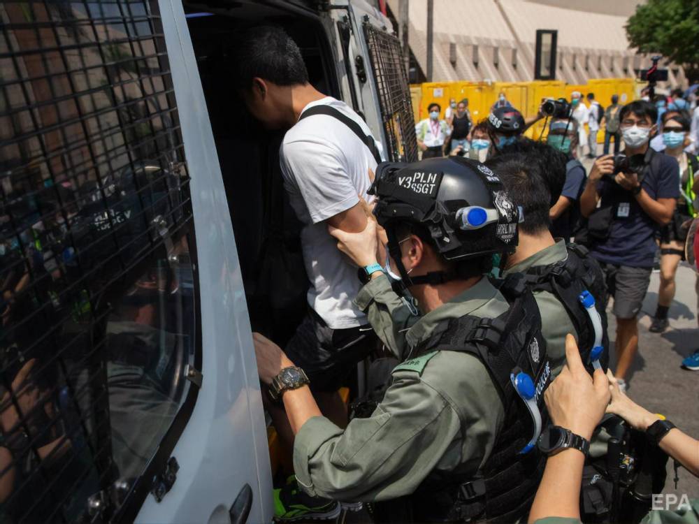 Полиция Гонконга задержала более 200 участников протестов, 18 человек обратились в больницу - gordonua.com