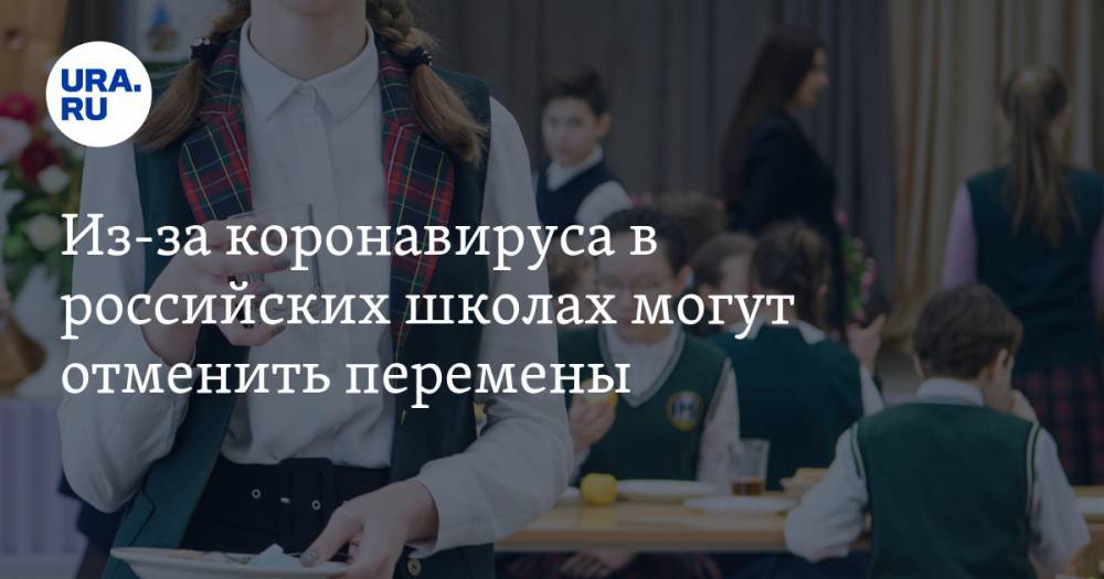 Из-за коронавируса в российских школах могут отменить перемены - ura.news