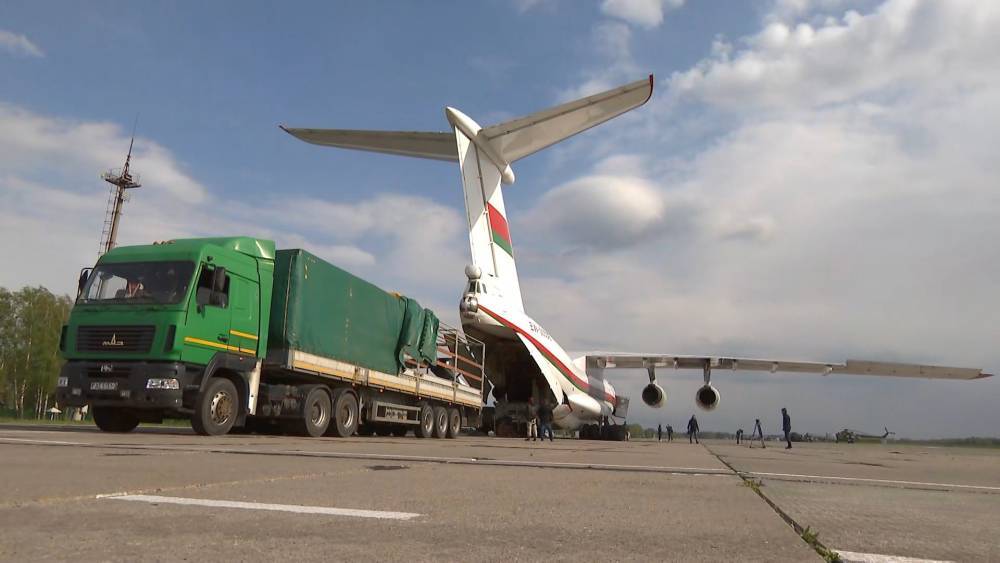В Минск доставили гуманитарный груз из КНР - belarus24.by - Белоруссия - Китай - Минск