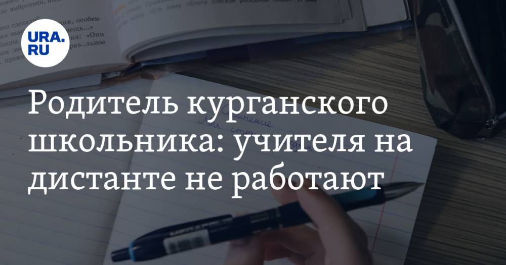 Родитель курганского школьника: учителя на дистанте не работают - ura.news - Курганская обл. - Шадринск