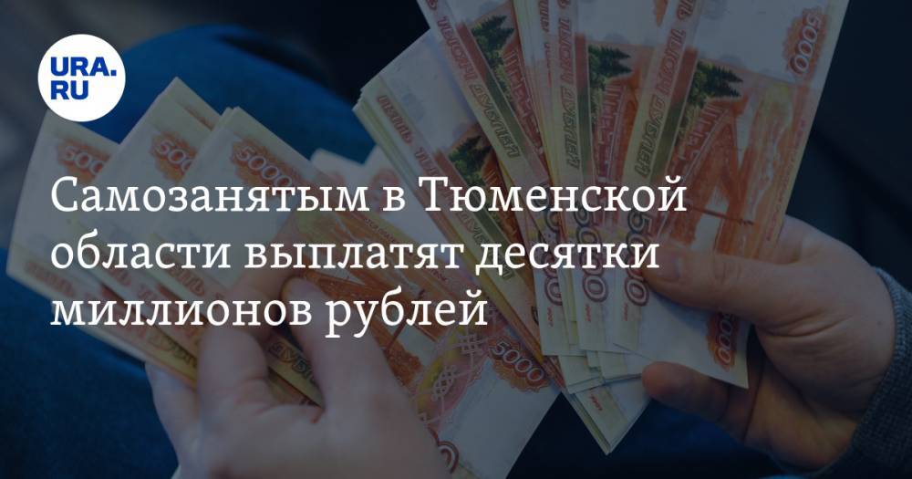 Самозанятым в Тюменской области выплатят десятки миллионов рублей - ura.news - Тюменская обл.
