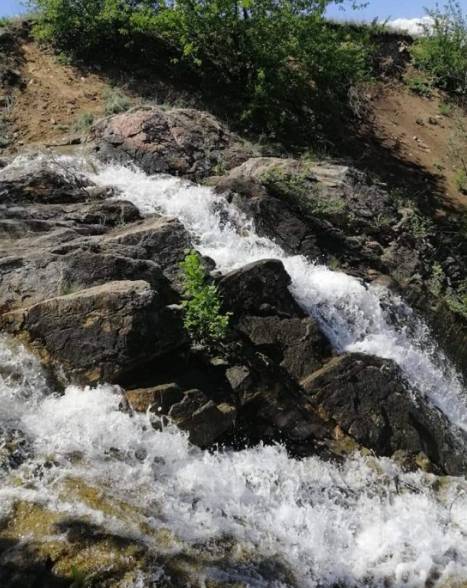 В Пологовском районе впервые за 10 лет ожил водопад, – фото - inform.zp.ua - Украина - Запорожье - район Пологовский