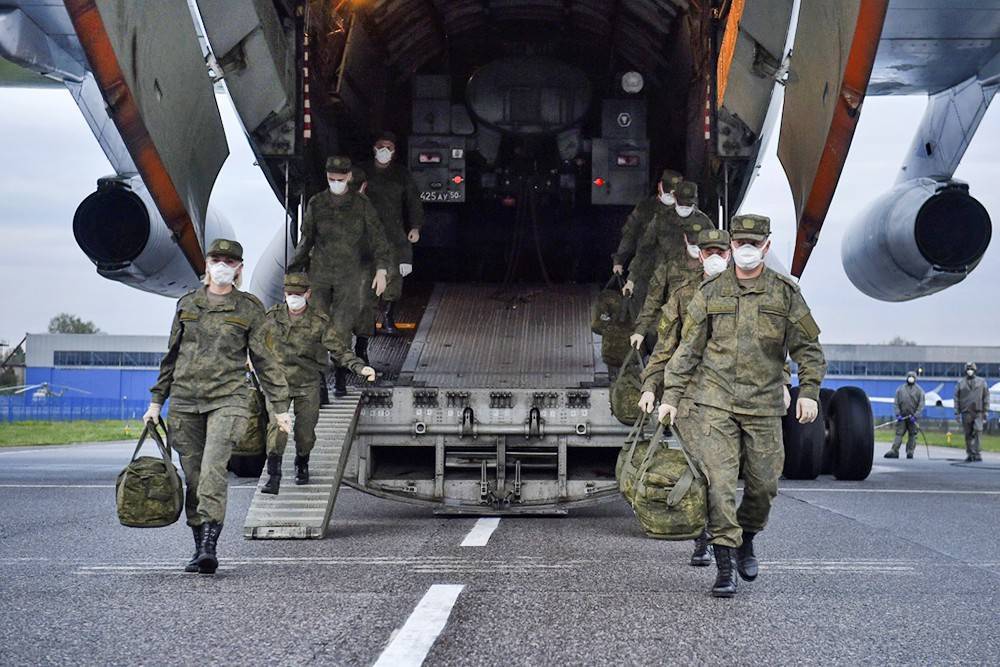Как российские военные помогали Сербии бороться с коронавирусом - tvc.ru - Сербия - Белград