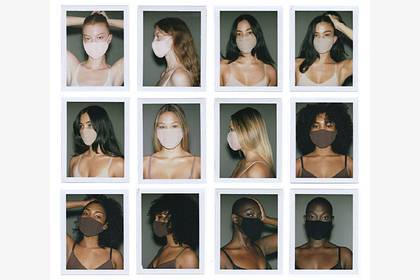 Ким Кардашьян - Ким Кардашьян-Уэст - Ким Кардашьян начала торговать защитными масками в тон кожи и была обругана - lenta.ru