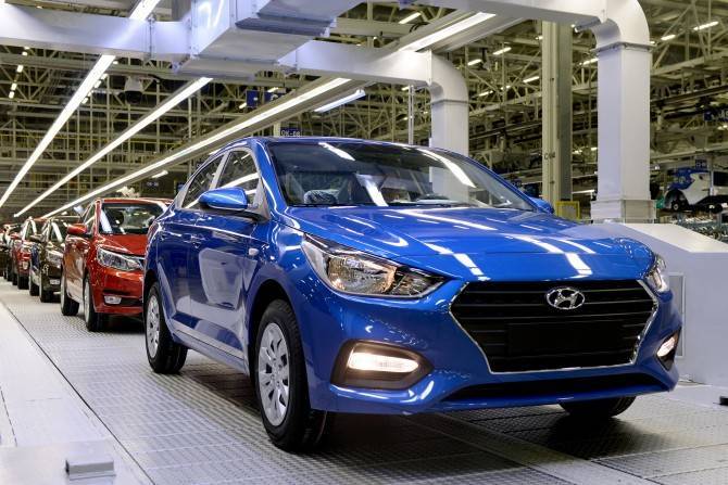 Петербургский завод Hyundai продолжит работу в двухсменном режиме - autostat.ru - Санкт-Петербург - Снг