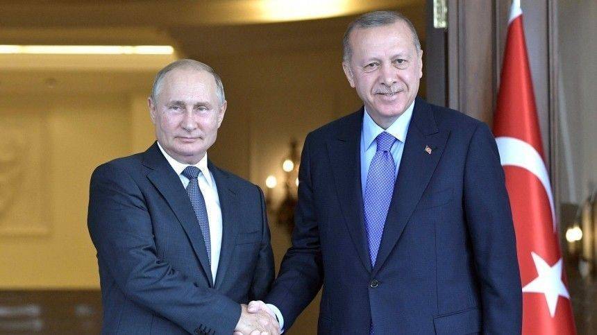 Владимир Путин - Тайип Эрдоган - Путин и Эрдоган обсудили борьбу с пандемией COVID-19 - 5-tv.ru - Турция