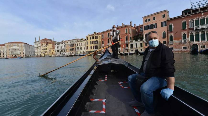 На Большом канале Венеции вновь появились гондолы - belta.by - Франция - Италия - Минск