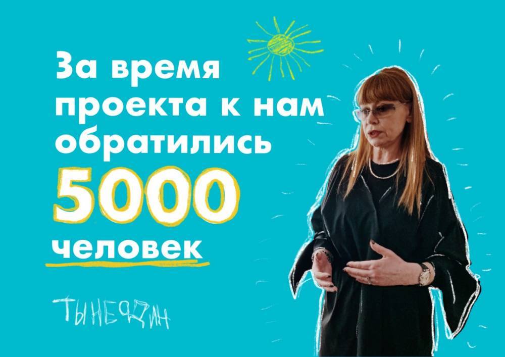В проект «ТЫНЕОДИН!» уже обратились 5000 кузбассовцев - gazeta.a42.ru - Россия