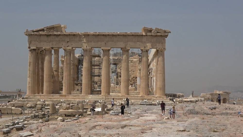 Греческий Акрополь открыли для посещений после снятия карантина. - riafan.ru - Греция - Афины