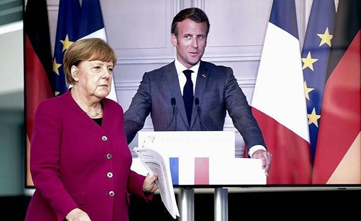Ангела Меркель - L'Opinion: Макрон и Меркель решили вывести Европу из кризиса - geo-politica.info - Париж - Берлин