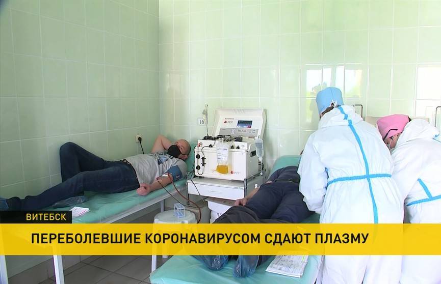 Переболевшие коронавирусом сдают плазму в Витебске - ont.by - Витебск