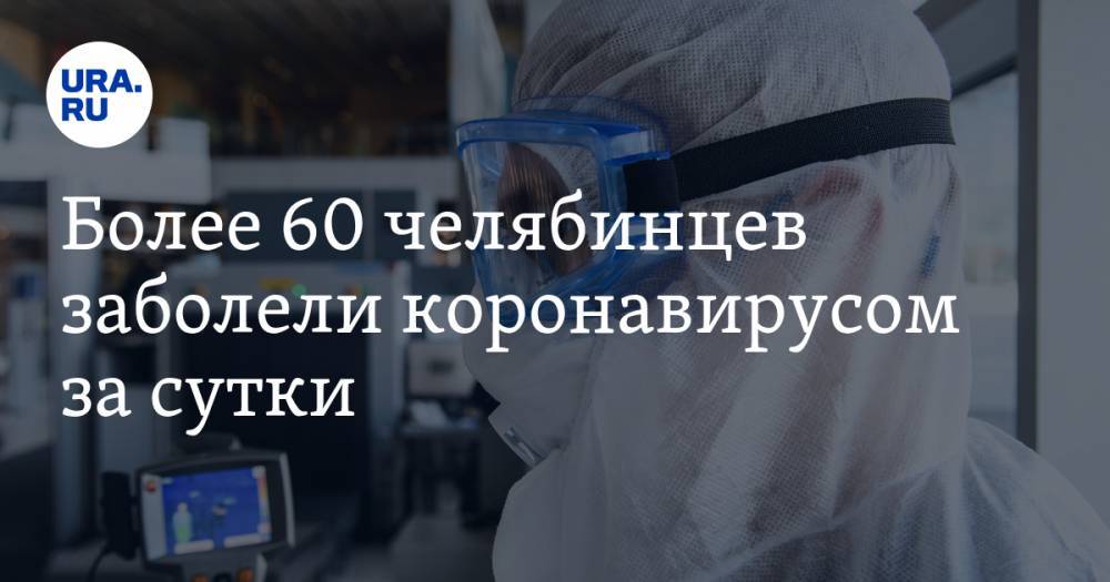 Более 60 челябинцев заболели коронавирусом за сутки - ura.news - Челябинская обл.